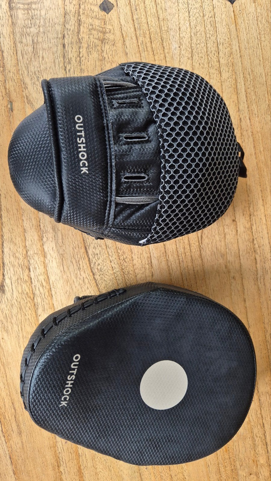 Outshock Boks Focus Pads - Zo goed als nieuw, Sport en Fitness, Ophalen of Verzenden, Zo goed als nieuw, Boks-accessoire