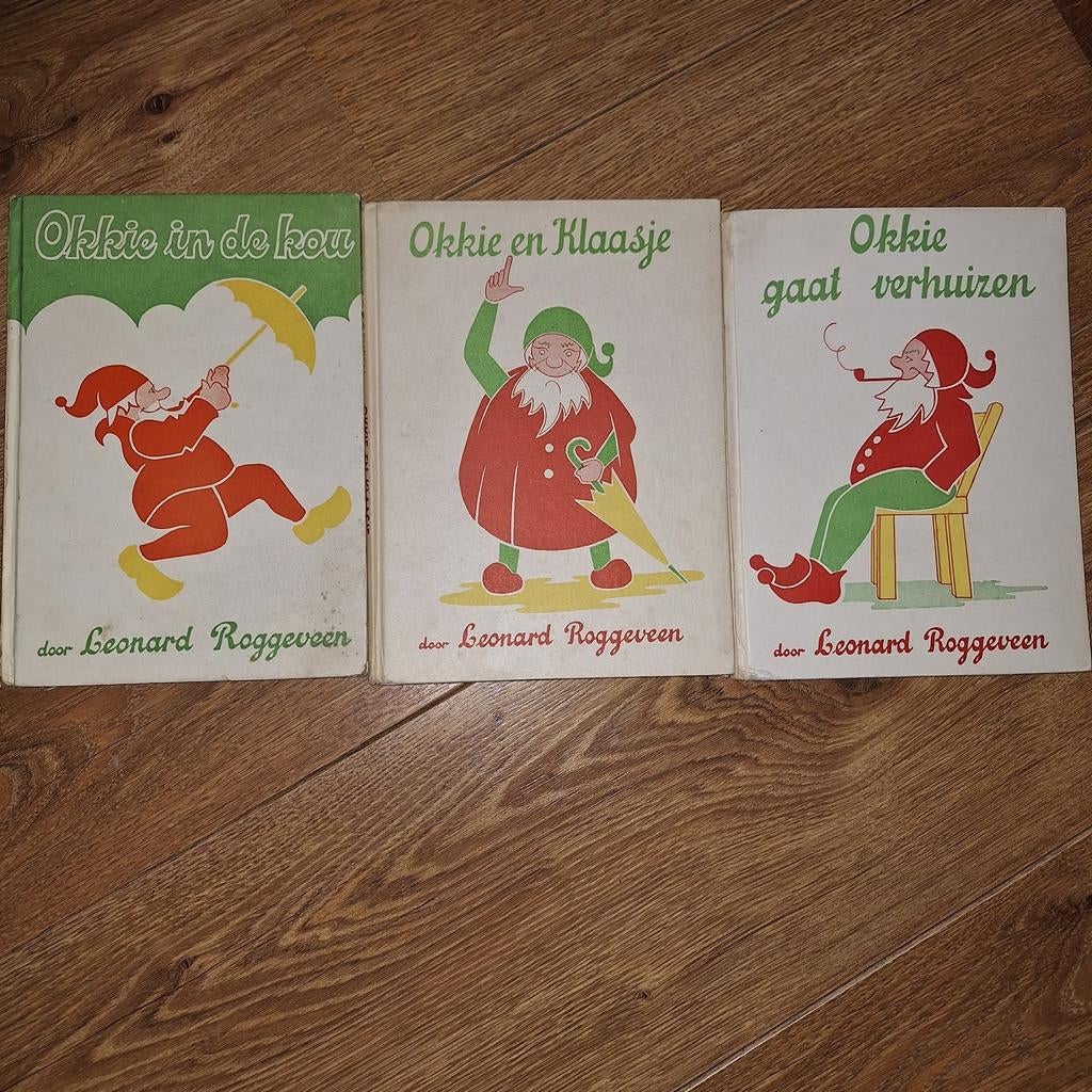 Okkie Boeken Set - Leonard Roggeveen, Boeken, Ophalen of Verzenden, Gelezen, Leonard Roggeveen, Sprookjes