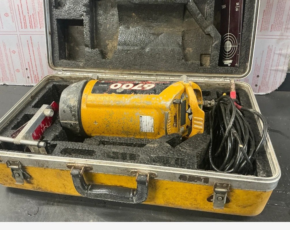 Beam Aligner6700 Laser voor terrein of Riolering Nivellering, Doe-het-zelf en Verbouw, Meetapparatuur, Ophalen of Verzenden, Gebruikt