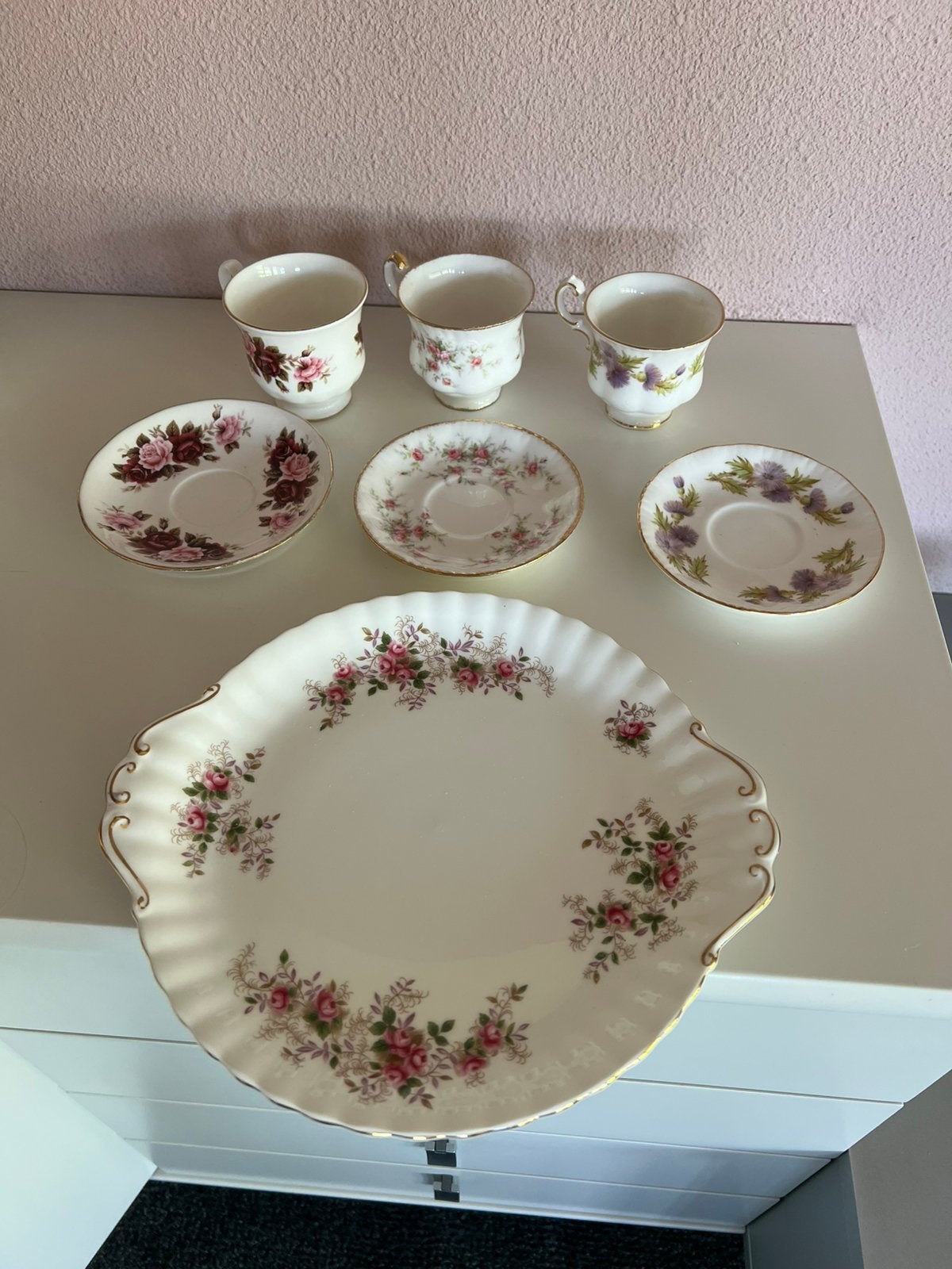 Engels bone china servies –Royal Albert, Paragon, Queen Anne, Ophalen of Verzenden