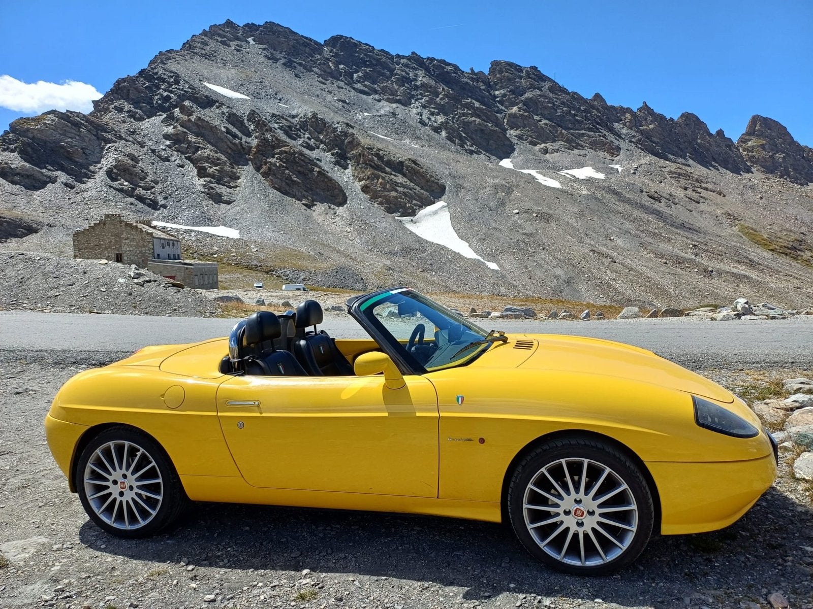Fiat Barchetta 1.8 16V 2000 Geel, Auto's, Fiat, Particulier, Barchetta, Benzine, Cabriolet, Handgeschakeld, Geïmporteerd, Geel