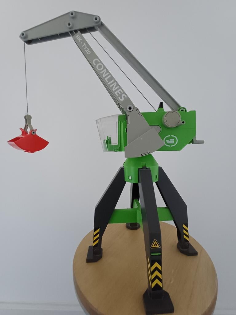 Playmobil hijskraan, Ophalen