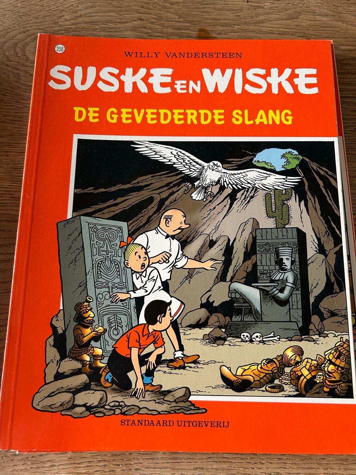 Suske en Wiske - De Geverderde Slang 258 - 1e druk, Boeken, Stripboeken, Eén stripboek, Ophalen of Verzenden, Gelezen