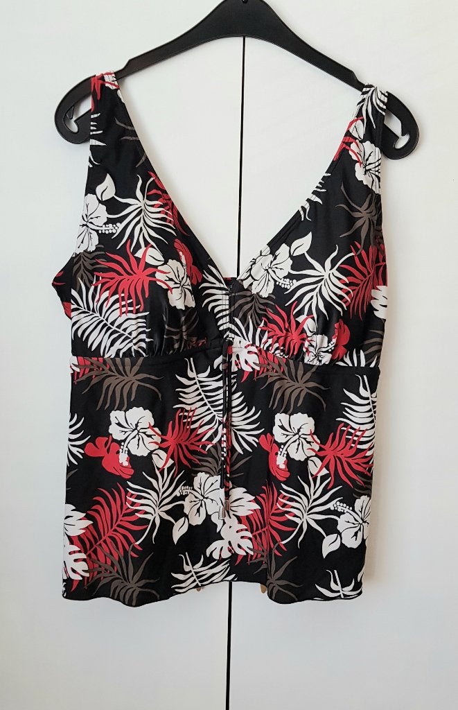 Tankini top Ulla Popken 50 Nieuw, Overige typen, Zwart, Nieuw, Ulla Popken