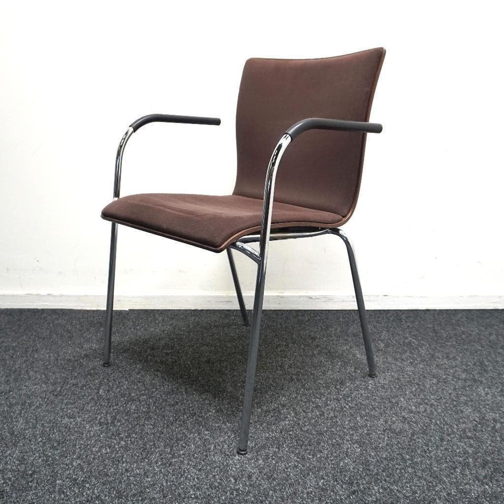 Thonet S160 Design Stoelen | Bruin | Stapelbaar | Stoelen, Gebruikt, -, Ophalen of Verzenden, Vijf, Zes of meer stoelen