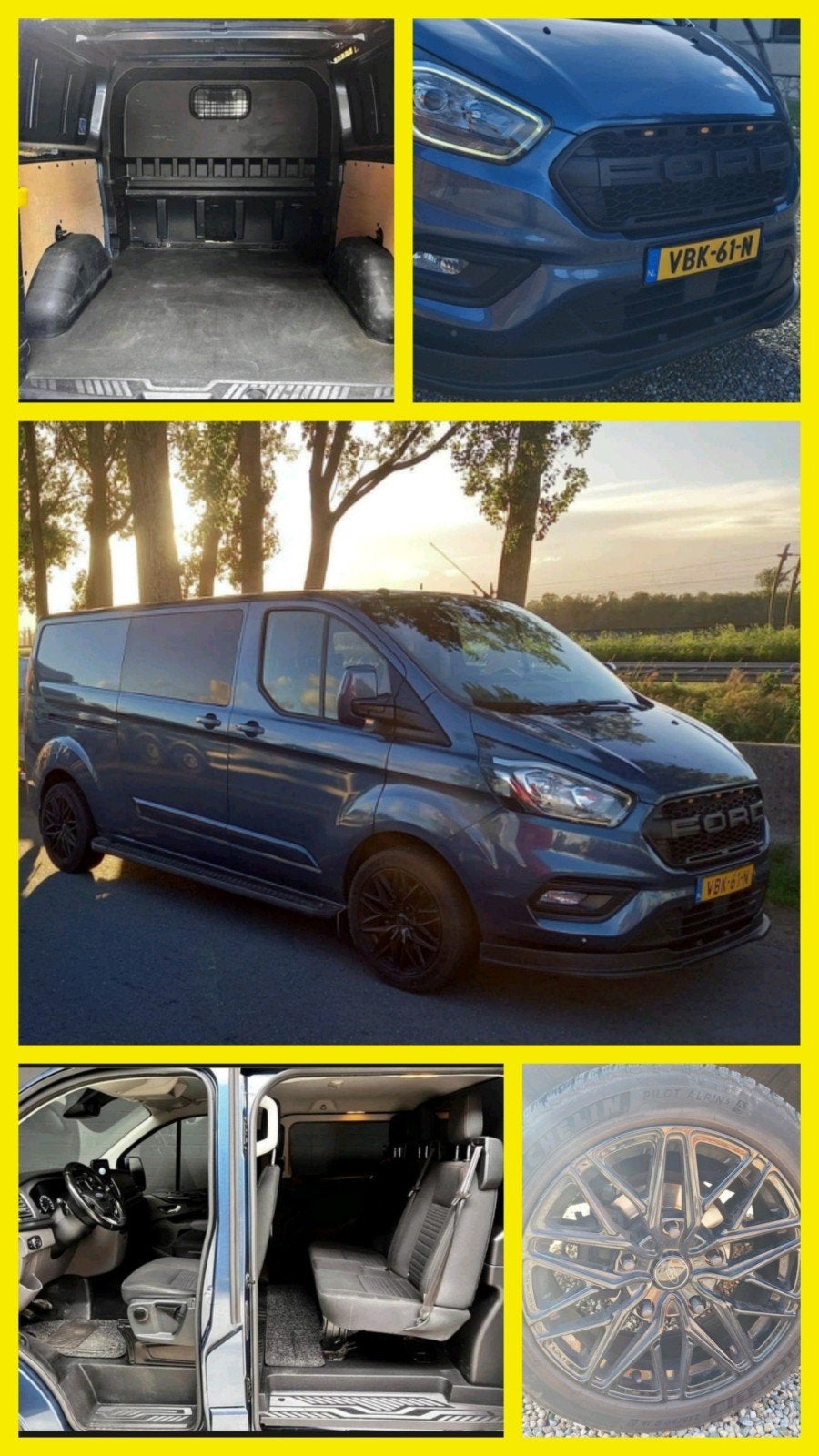 Ford Transit Custom GB 2.0 Tdci 130PK 320 L2h1 2019 DC MARGE, Voorwielaandrijving, Dealer onderhouden, 1995 cc, 4 cilinders