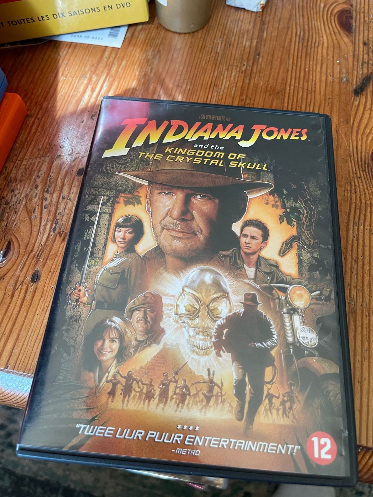 Indiana Jones and the Kingdom of the Crystal Skull DVD, Nederlands, Actie, Ophalen of Verzenden, Vanaf 12 jaar
