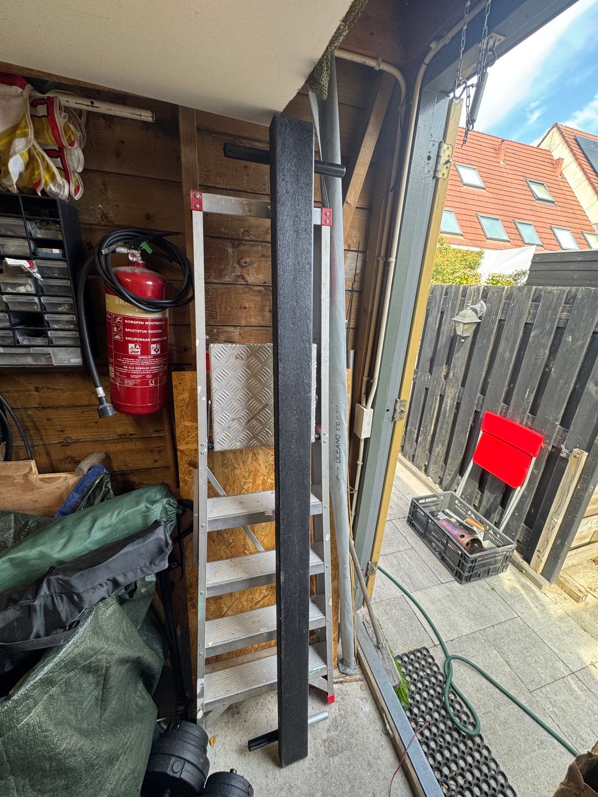 Turnbalk - Gebruikt, mist dopjes en beschermlaag, Maat 36 t/m 42, Ophalen, Gebruikt, Materiaal