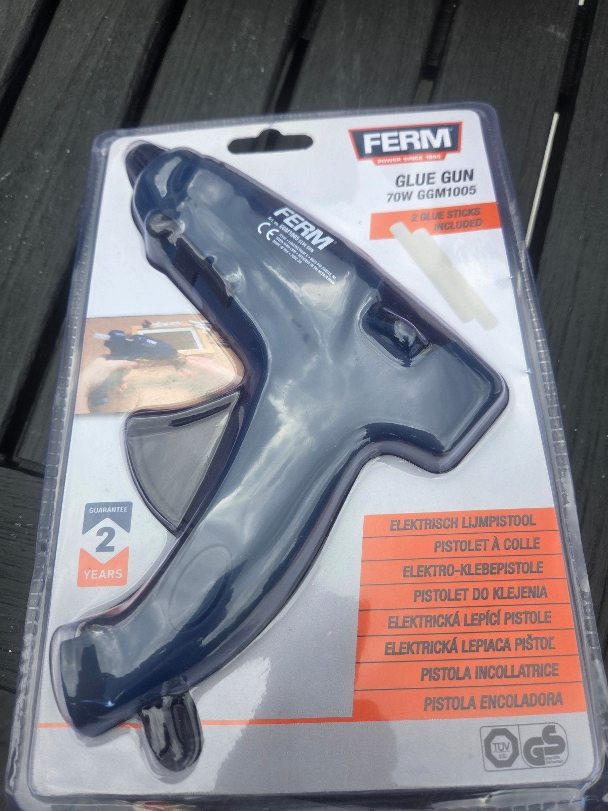 Ferm Lijmpistool GGM1005 - Nieuw in verpakking, Ophalen, Nieuw, Overige typen, Ferm