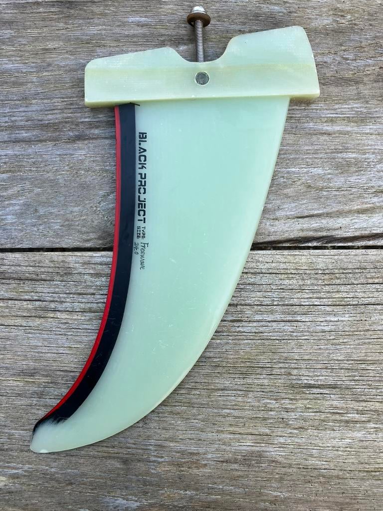 Windsurf fin black project fsw fin 24 cm, Watersport en Boten, Ophalen, Overige typen, Minder dan 5 m²