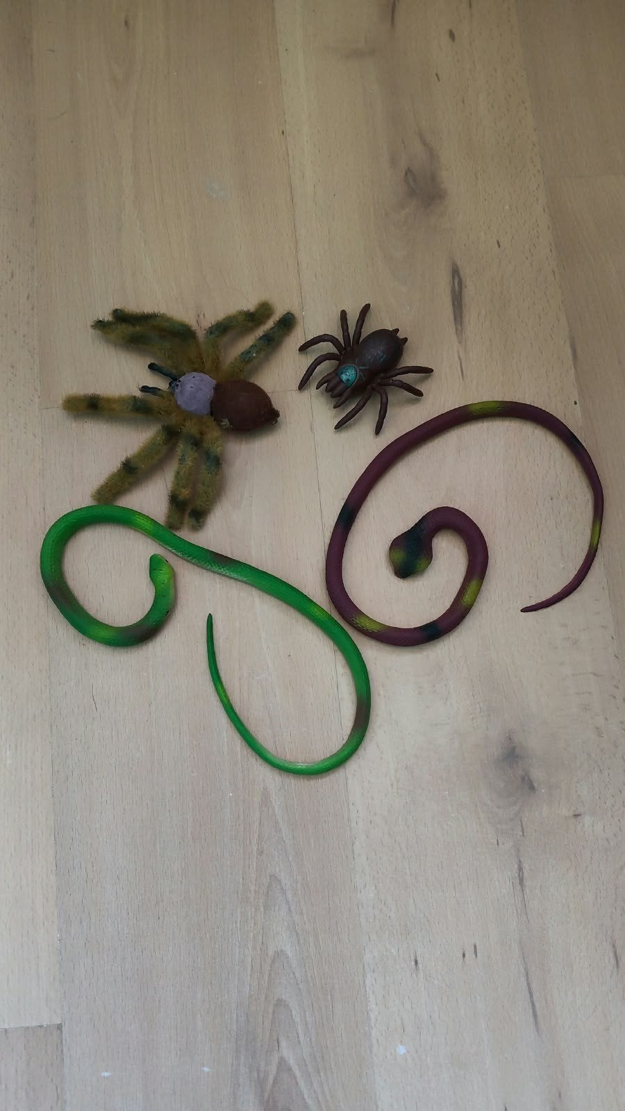 Spinnen en slangen speelgoed set, Ophalen of Verzenden, Gebruikt, Jongen of Meisje