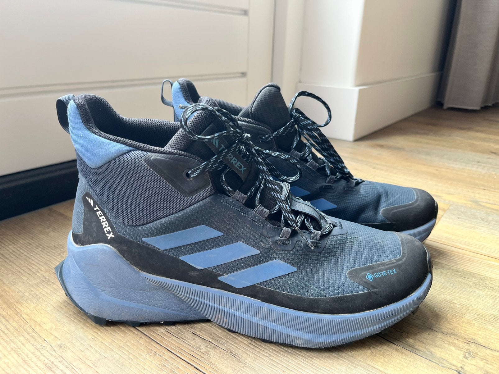 Wandelschoenen, Ophalen, Blauw, Zo goed als nieuw, Wandelschoenen of Bergschoenen