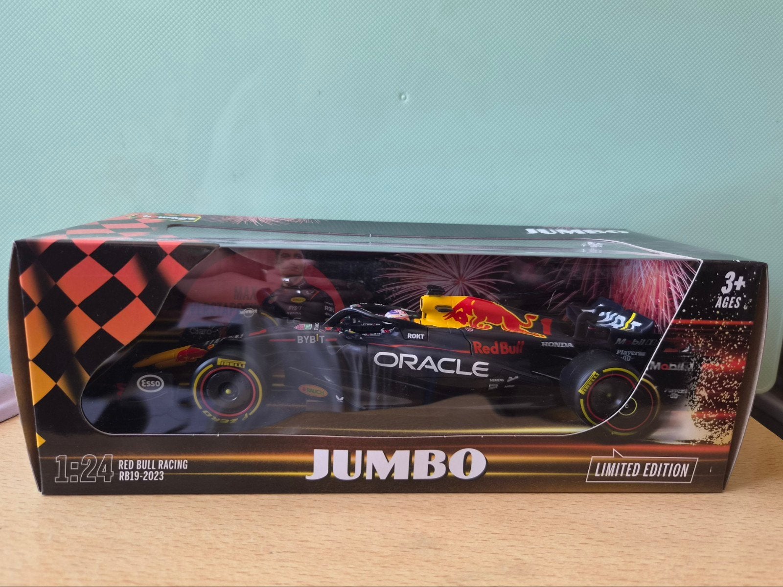 Red Bull Racing RB19-2023 1:24 Jumbo Limited Edition, Hobby en Vrije tijd, Modelauto's | 1:24, Ophalen of Verzenden, Nieuw