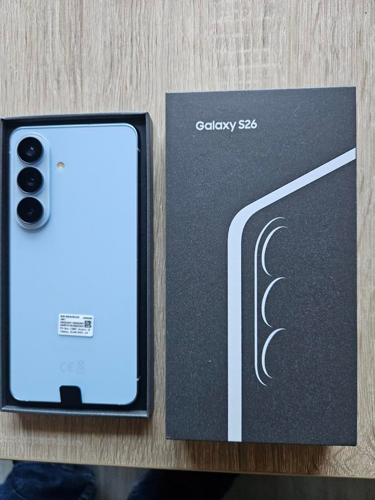 Nieuwe Samsung Galaxy S26 - Ongeopend en Simlockvrij, Telecommunicatie, Mobiele telefoons | Samsung, Overige modellen, Blauw, Touchscreen