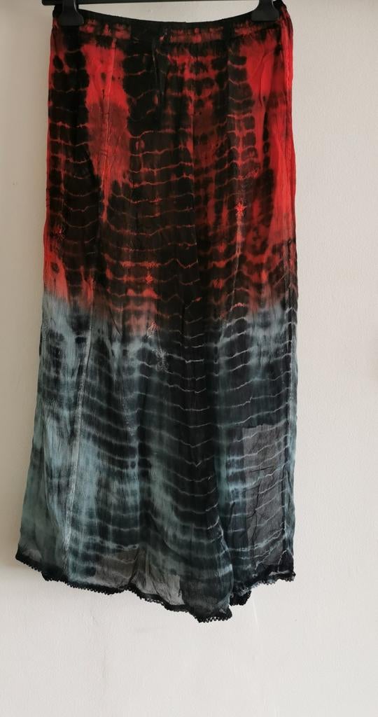 Tie-dye maxi-rok mt. S/M, Overige kleuren, Verzenden, Zo goed als nieuw, Made in India