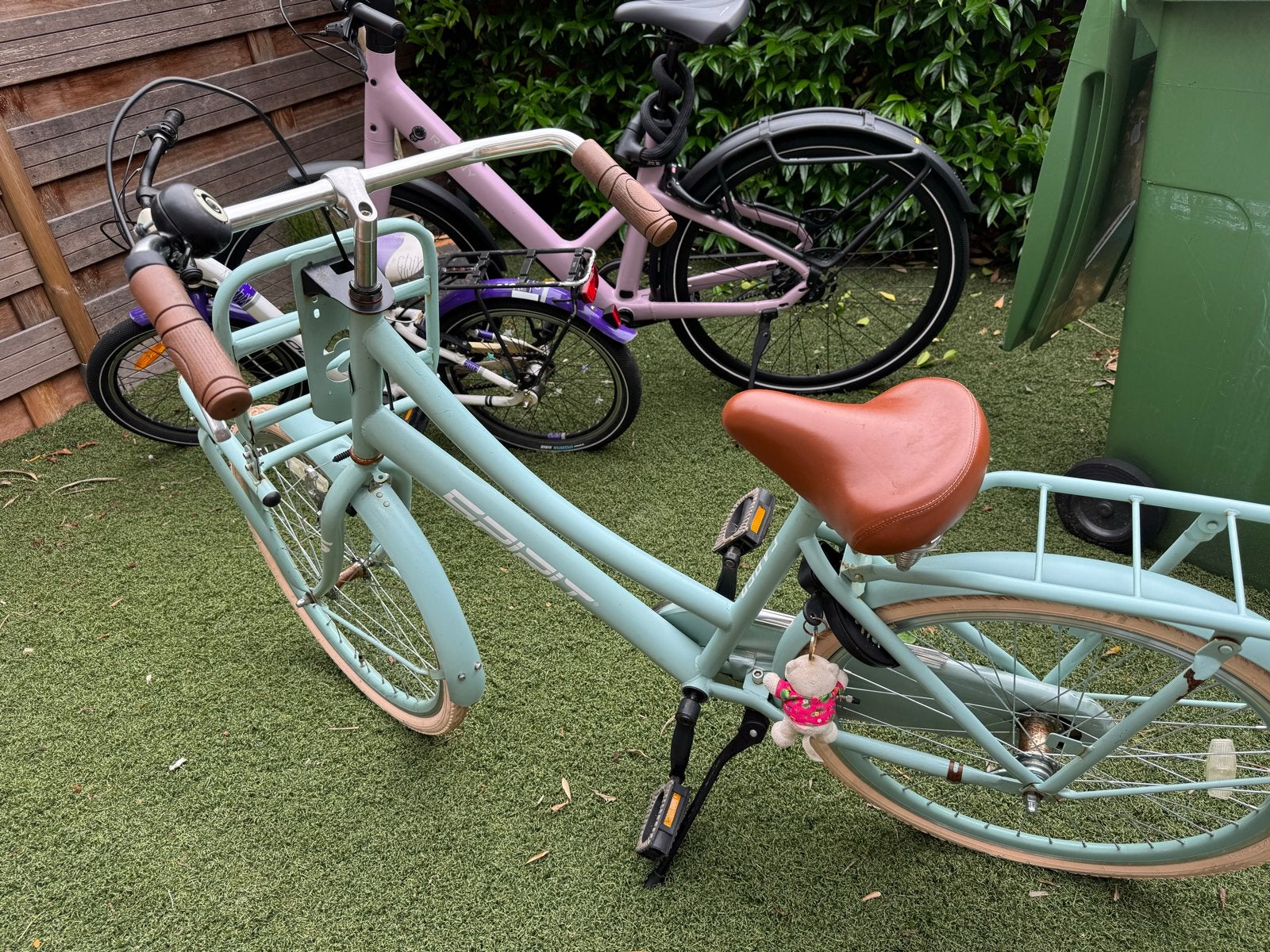 24 inch kinderfiets, Fietsen en Brommers, Ophalen, Gebruikt, Terugtraprem, 20 inch of meer