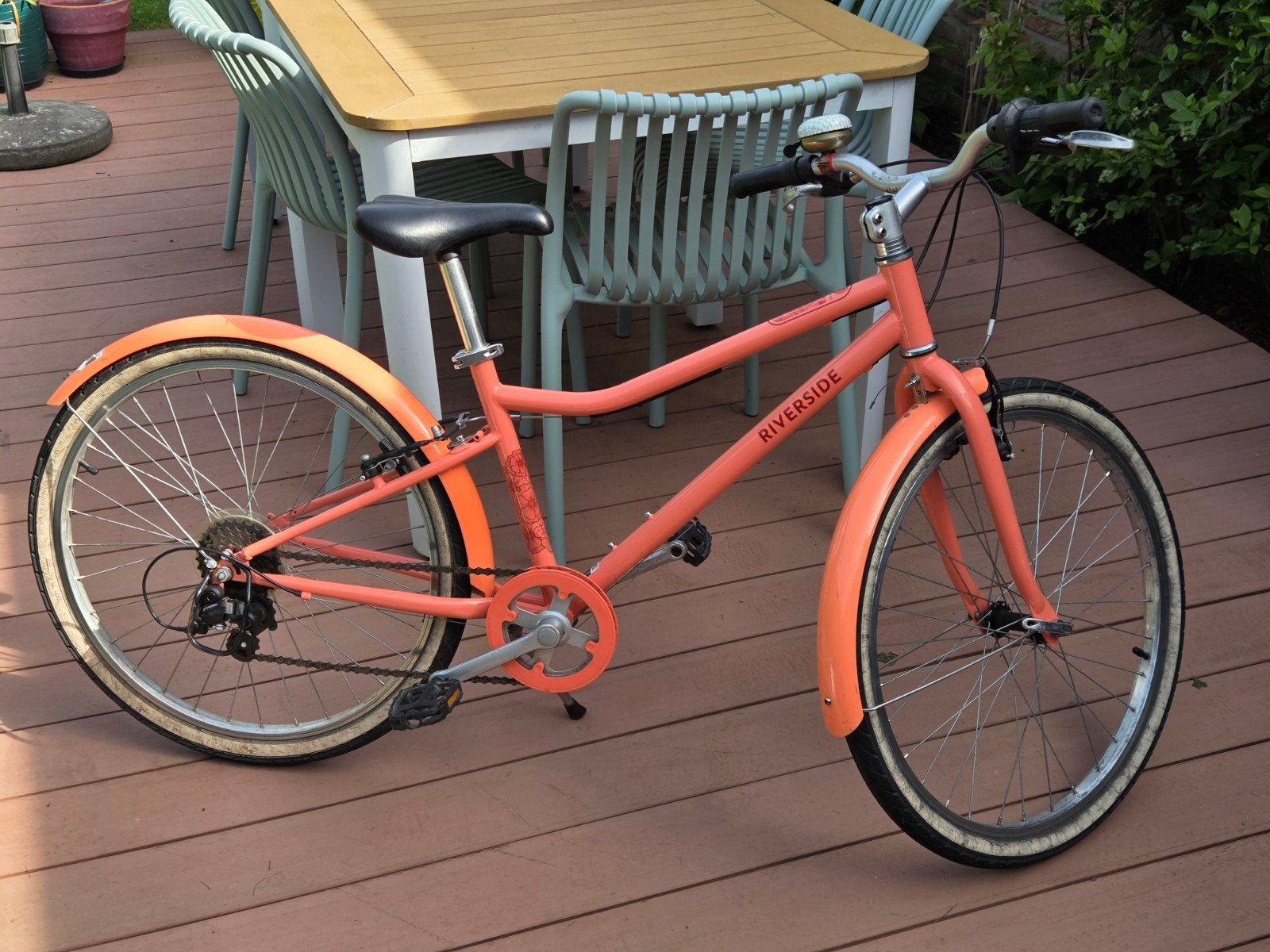 Uitstekende B'Twin Riverside 500 kinderfiets 24 inch, Ophalen, B.Twin, Aluminium, Zo goed als nieuw