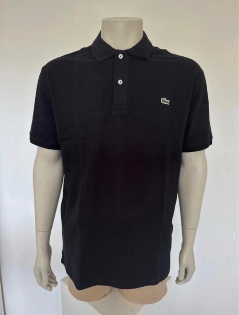 Lacoste Polo - Maat XL, Ophalen of Verzenden, Gedragen, Maat 56/58 (XL), Zwart
