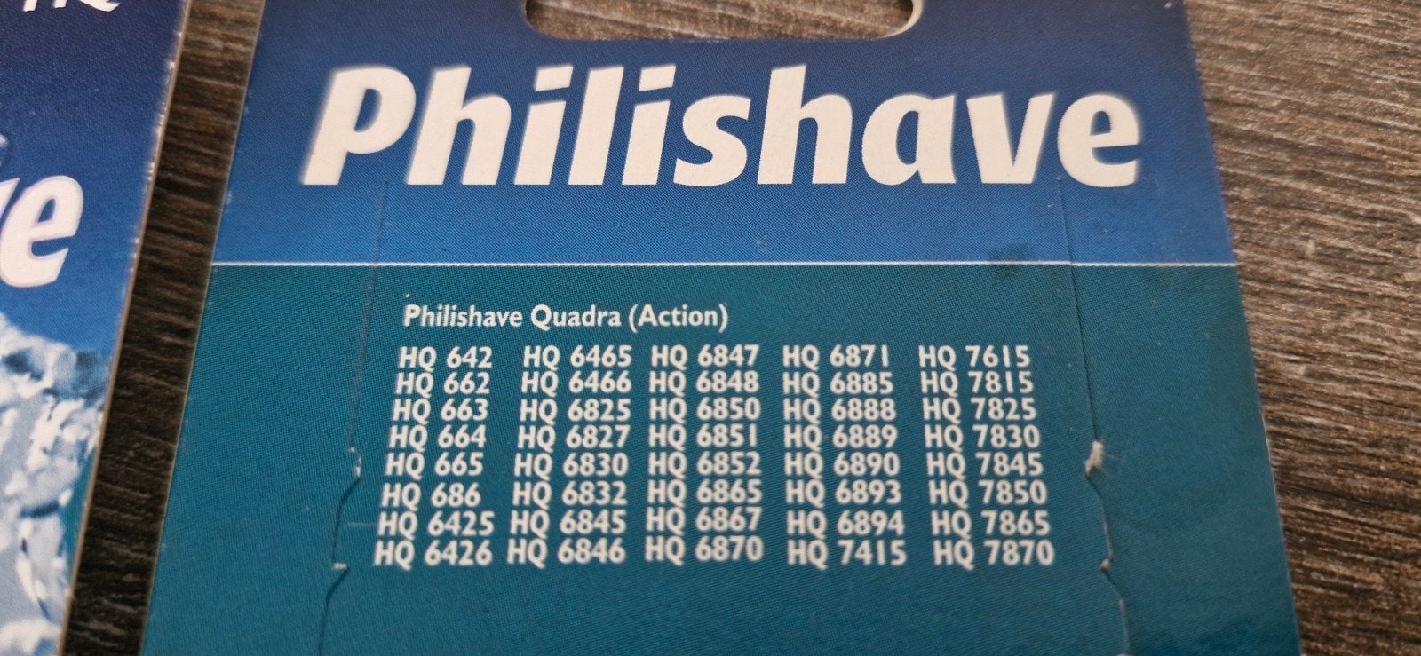 3x Philips Philishave Quadra Scheerhoofden HQ6 Nieuw, Ophalen of Verzenden, Nieuw, Scheren en Epileren