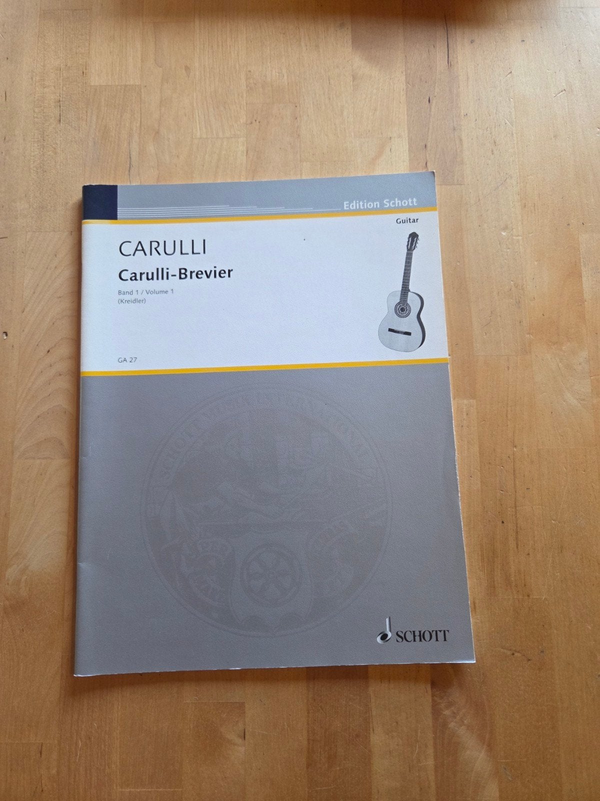 Carulli-Brevier Band 1 / Volume 1 (Kreidler) - Gitaar, Gitaar, Verzenden, Klassiek, Nieuw