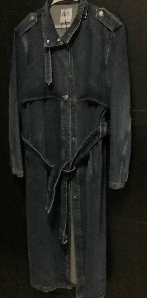 Leuke spijkerjas voor 30 euro, Blauw, Zara, Maat 42/44 (L), Ophalen of Verzenden