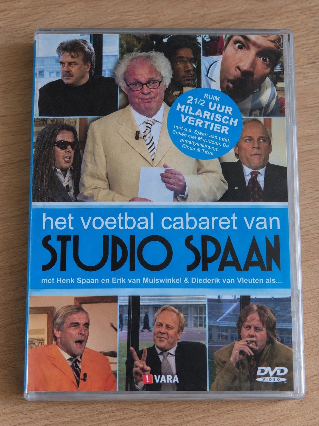 Het Voetbal Cabaret van Studio Spaan, Alle leeftijden, Ophalen of Verzenden, Zo goed als nieuw, Stand-up of Theatershow