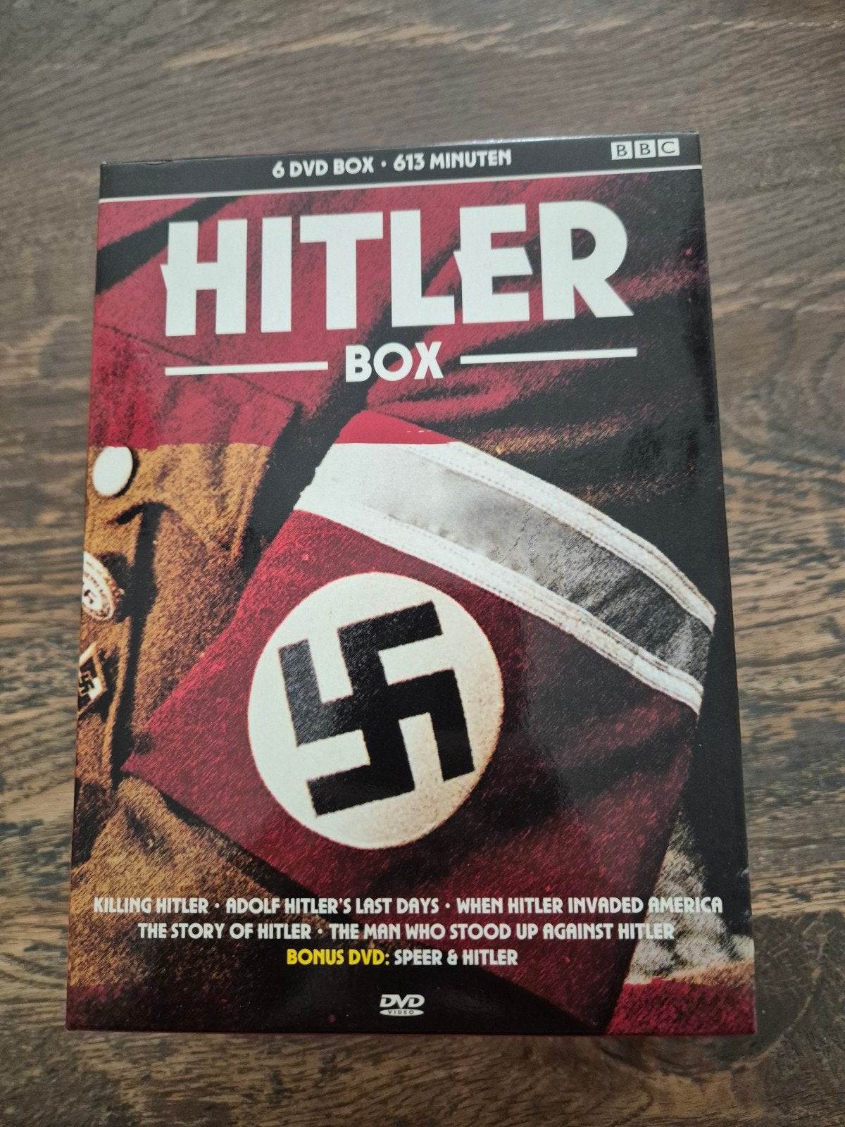 Hitler Box 6 dvd box, Alle leeftijden, Verzenden, Zo goed als nieuw, Oorlog of Misdaad