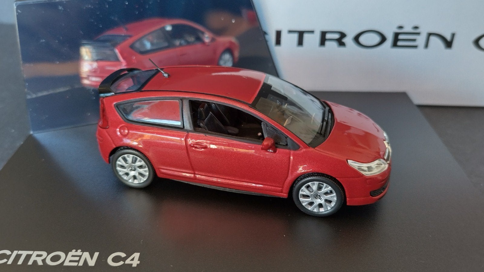 Citroen C4 vts 1:43 Norev Pol, Hobby en Vrije tijd, Modelauto's | 1:43, Auto, ., Nieuw, Norev
