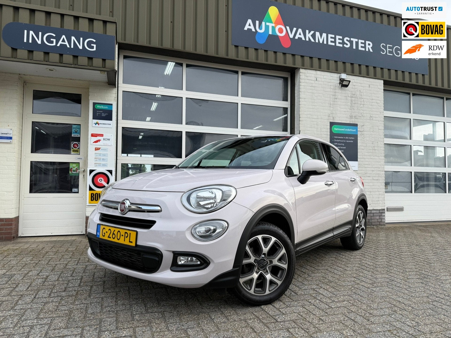 Fiat 500 X 1.4 Turbo MultiAir Lounge|Camera|Cruise control|, Auto's, Gebruikt, 4 cilinders, Handgeschakeld, 600 kg