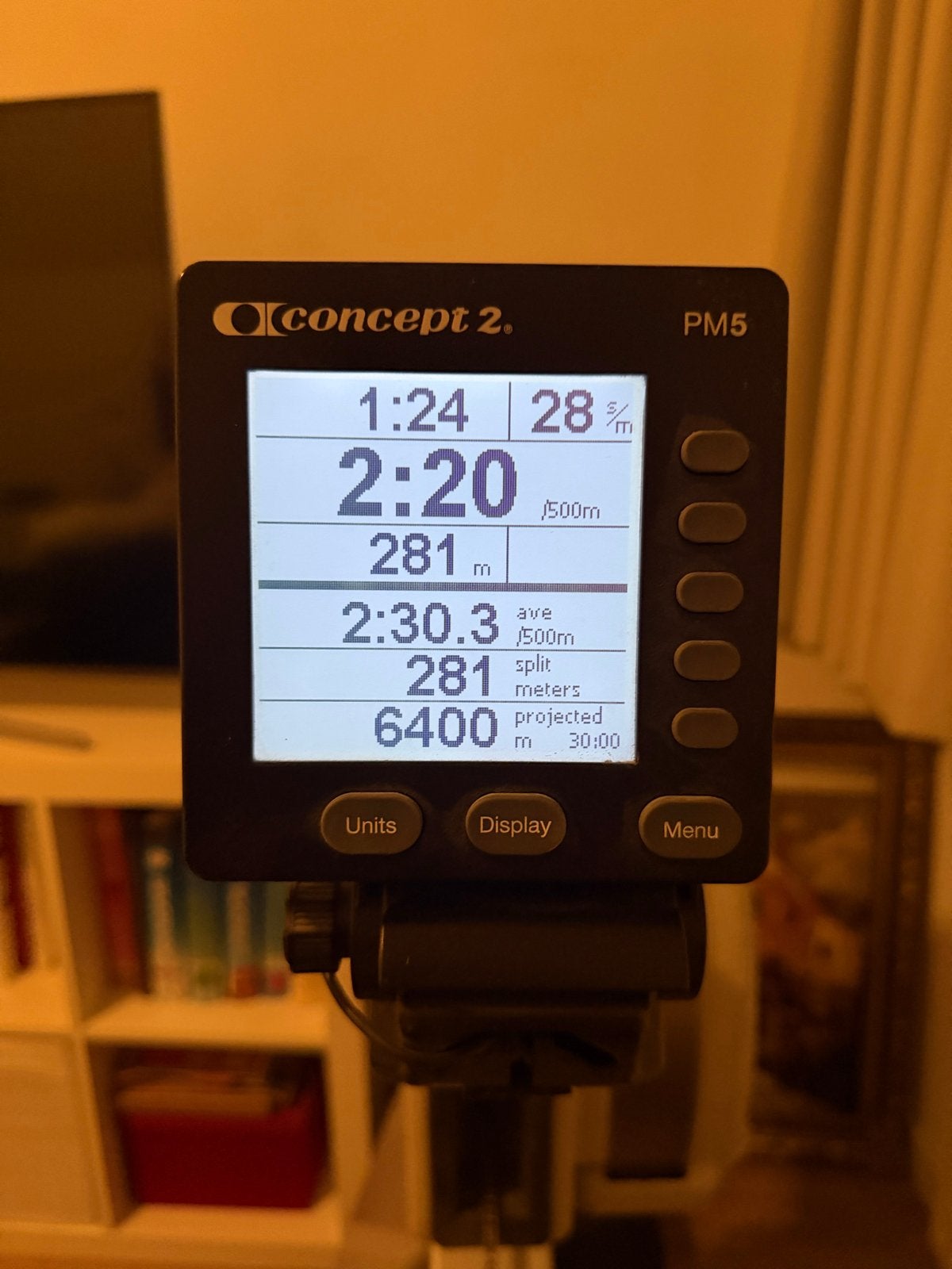 Concept 2 Model E Roeitrainer met PM5 Monitor, Ophalen, Gebruikt, Benen, Metaal