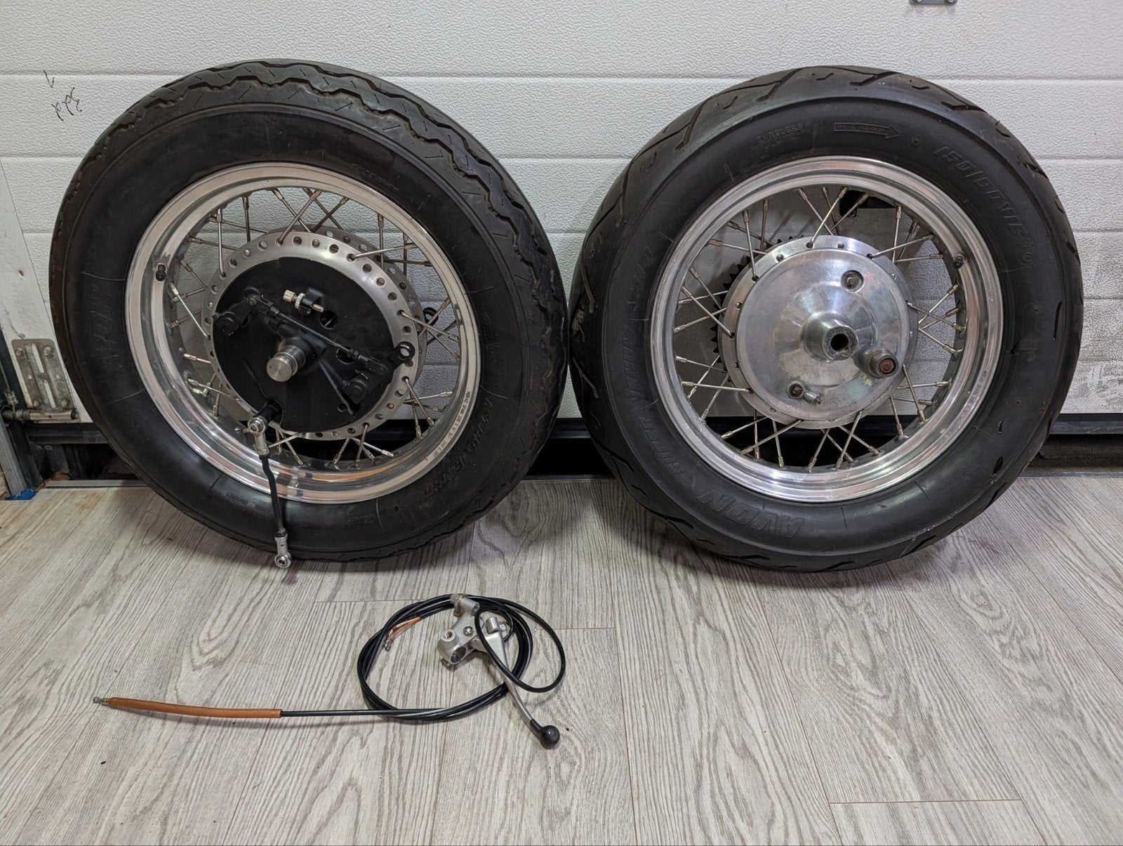 Harley Trommelrem Velgen Set, Ophalen, Gebruikt
