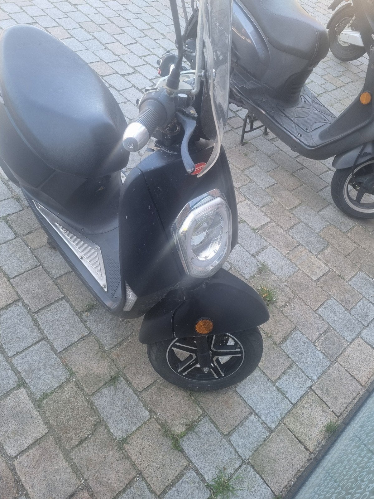 Monasso Scooter - Zwart, Ophalen, Gebruikt, Elektrisch, Overige merken
