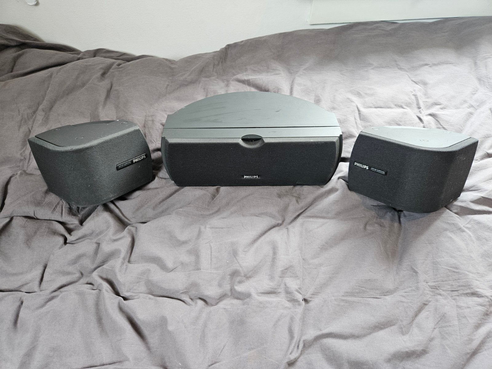 Philips FB505/00B Surround Speaker Set, Audio, Tv en Foto, Luidsprekers, Ophalen, Philips, Gebruikt, 60 tot 120 watt