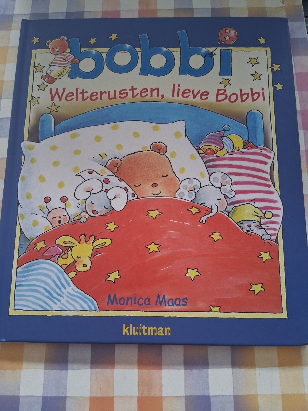 groot boek monica maas - weltrusten, lieve  bobbi, Ophalen of Verzenden, Gelezen, 2 tot 3 jaar