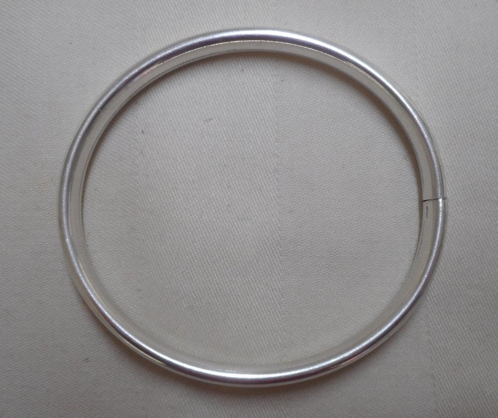 Zilveren vintage slavenarmband nr.837, Sieraden, Tassen en Uiterlijk, Armbanden, Verzenden, Zo goed als nieuw, Zilver, Zilver