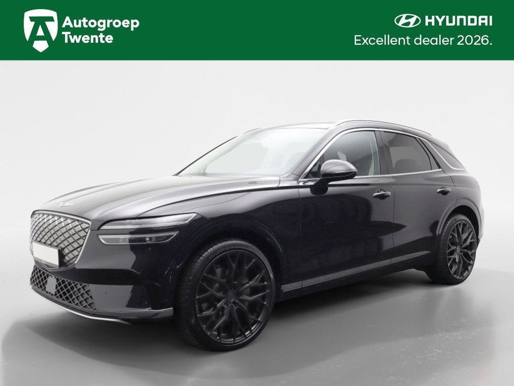 Genesis GV70 Panoramadak | BTW | Adaptive Cruise Control |, Auto's, Genesis, 12 maanden, 0 cilinders, Zwart, Zwart