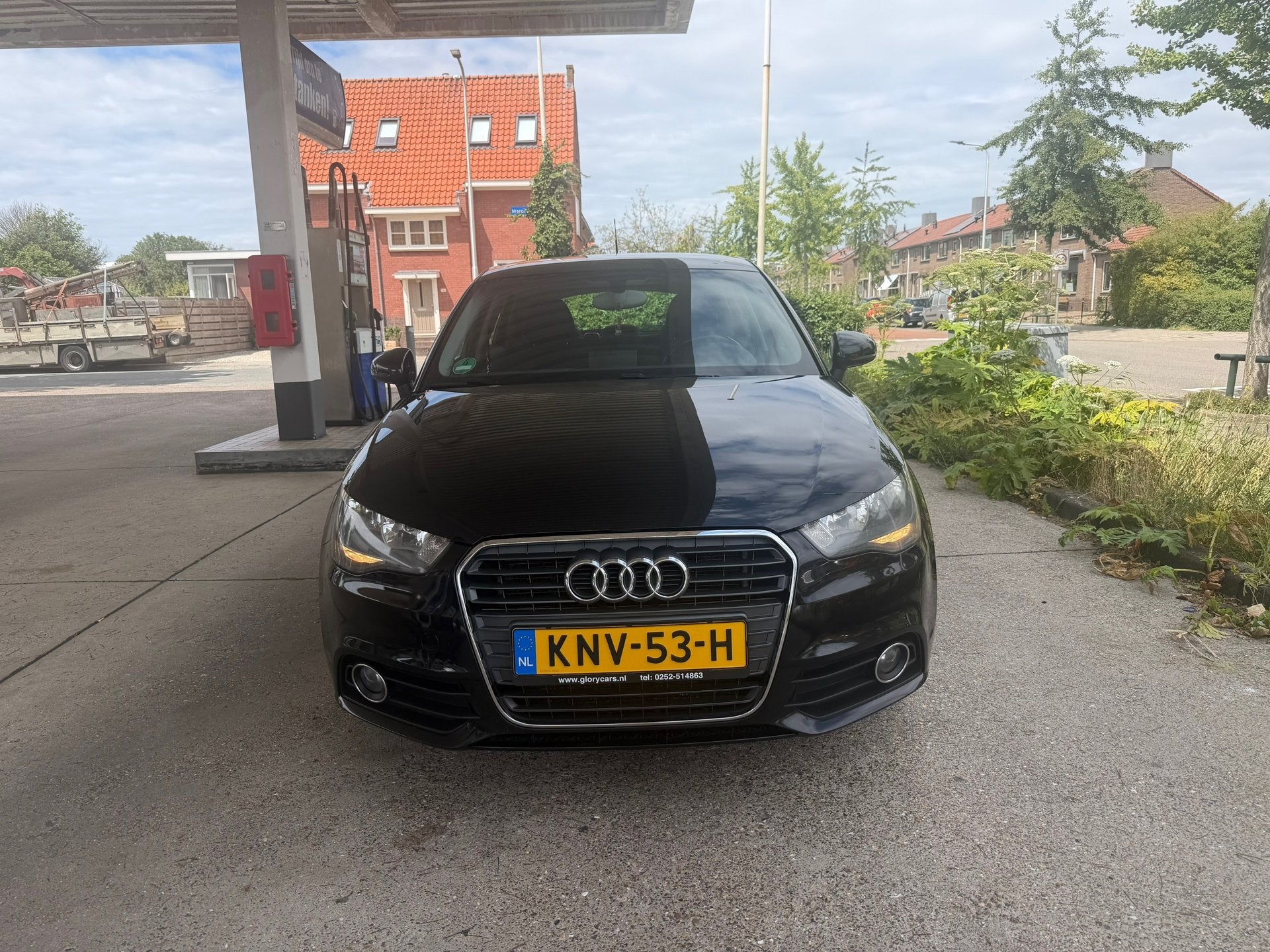 Audi A1 SPORTBACK 1.4 TFSI Pro Line S ACHTER PDC-NAVI-ANDROI, Voorwielaandrijving, Euro 5, Stof, Zwart