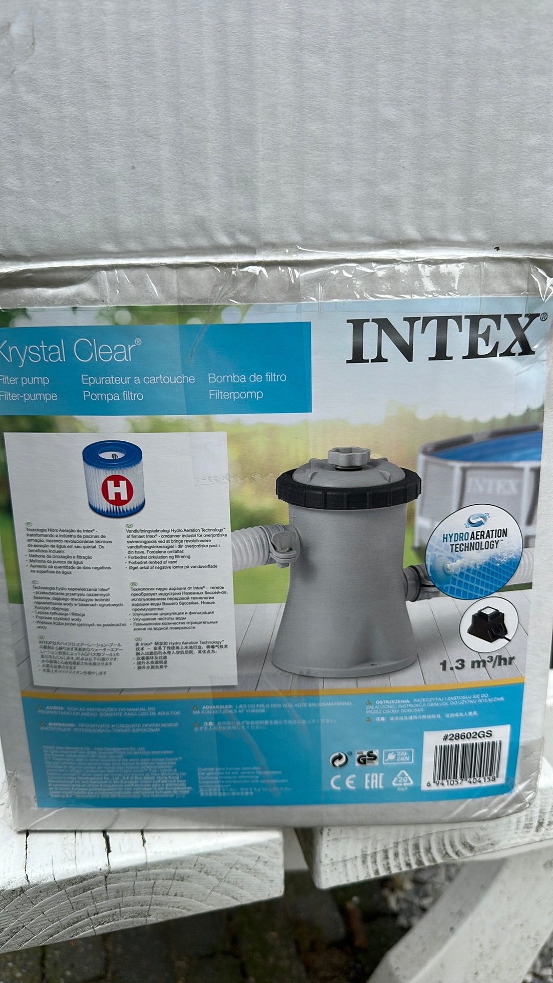 Pomp intex, Tuin en Terras, Ophalen of Verzenden, Zwembadpomp