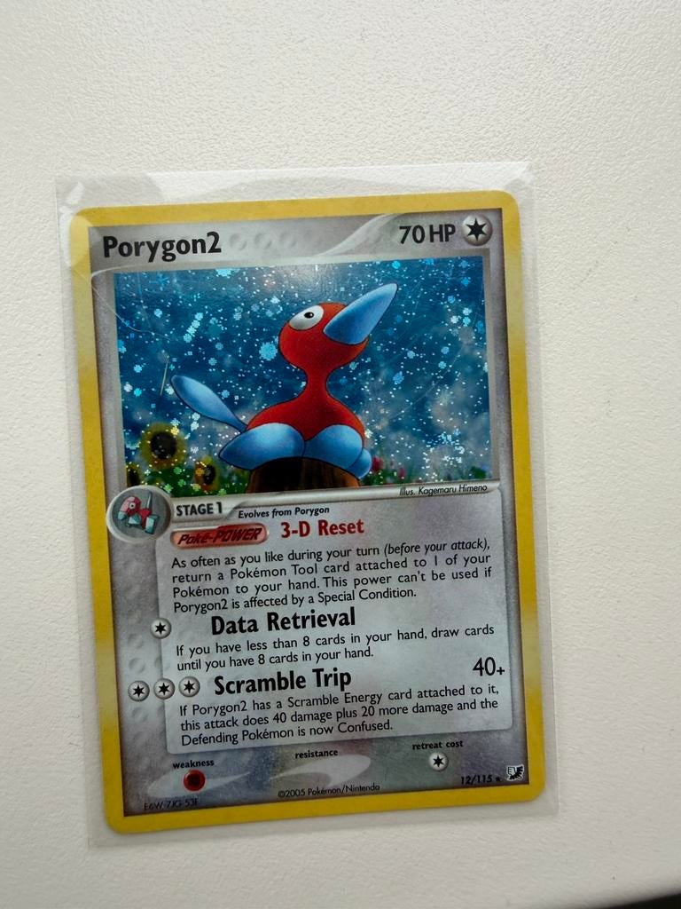 Porygon2 pokemon kaart, Ophalen of Verzenden