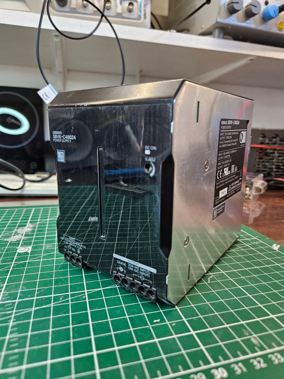 Omron S8VK-C48024 24VDC PSU, Ophalen of Verzenden, Zo goed als nieuw