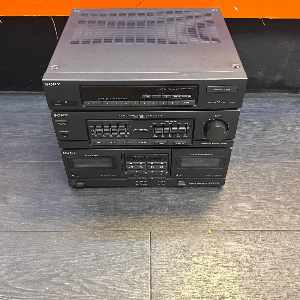 Sony HST-D501 Stereo Deck Receiver | In goede staat, Ophalen of Verzenden, Stereo, Minder dan 60 watt, Sony