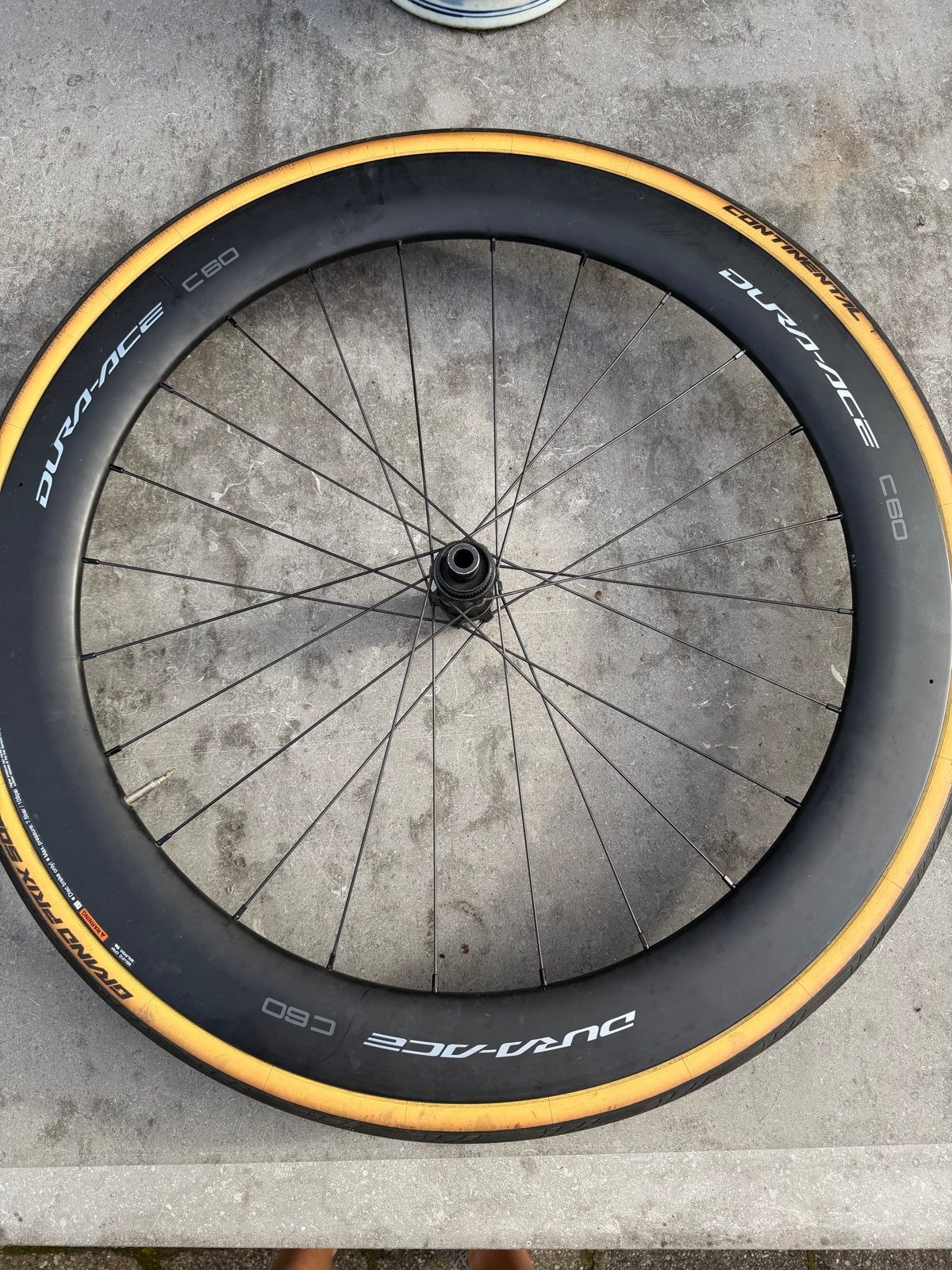 Durace c60 achterwiel, Wiel, Ophalen of Verzenden, Zo goed als nieuw, Racefiets