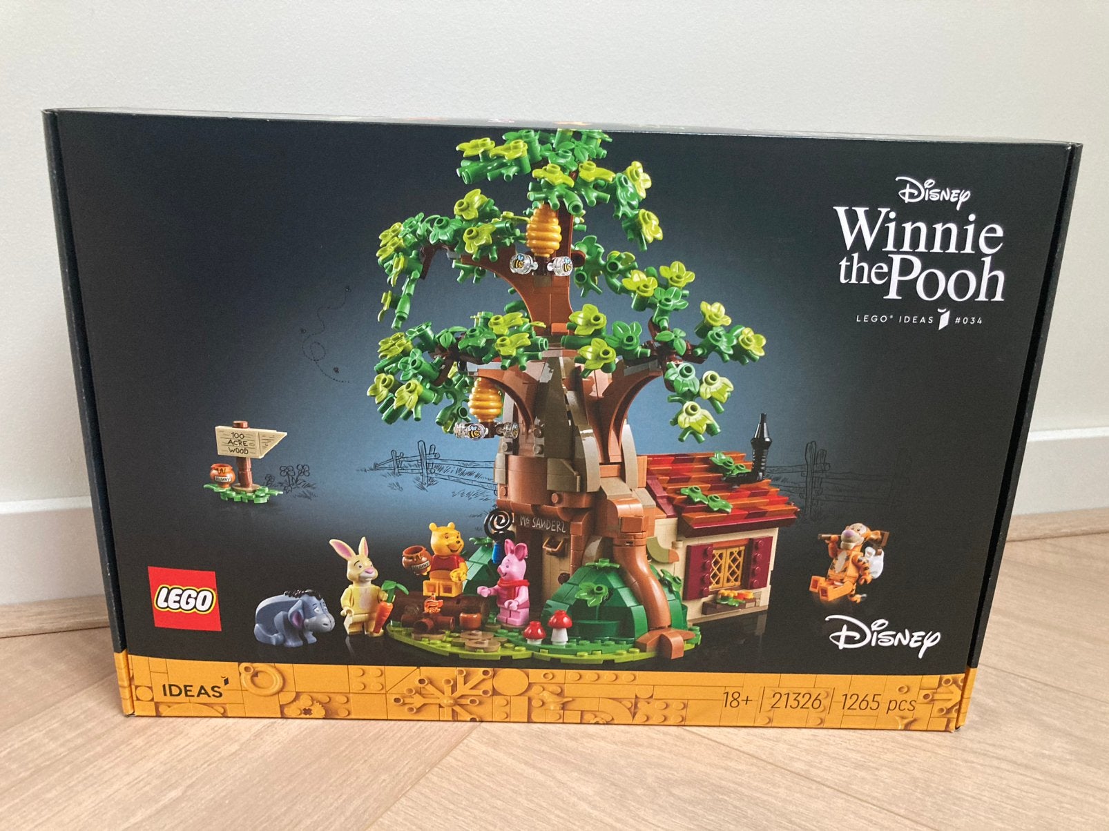 Lego 21326 Ideas Winnie de Poeh Disney, Lego, Nieuw, Ophalen of Verzenden, Ideas