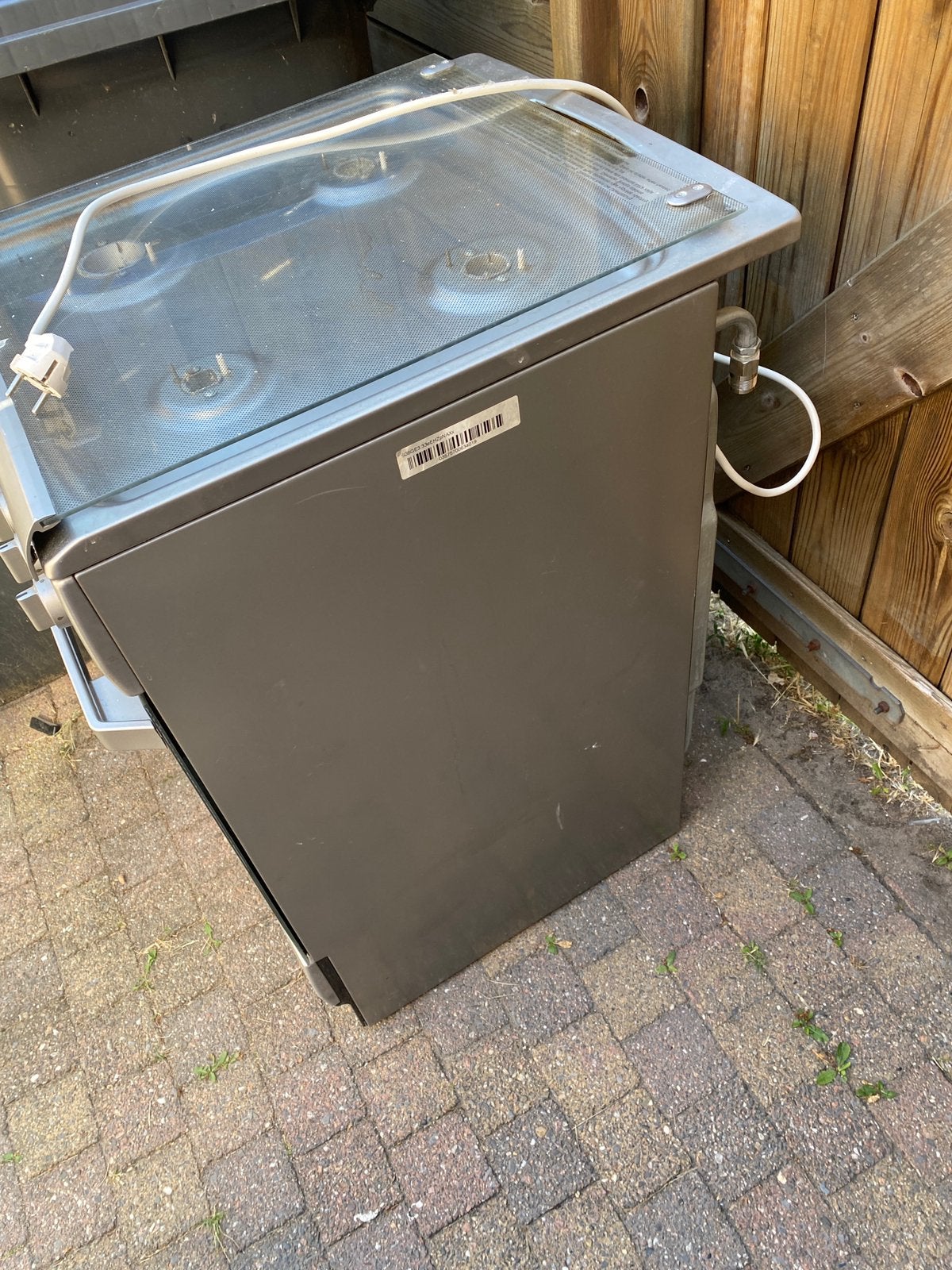 Gasfornuis en elektrische oven, Ophalen, Zo goed als nieuw, Minder dan 60 cm