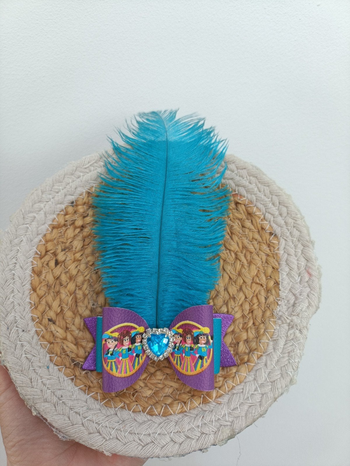 sinterklaas haarstrik alligator clip, Ophalen of Verzenden, Nieuw