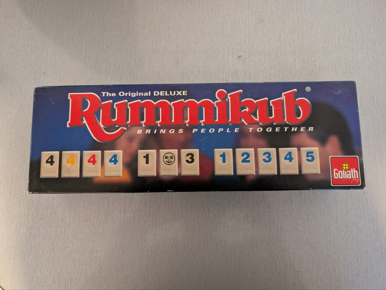 Rummikub The Original Deluxe - Gezellig familiespel, Drie of vier spelers, Ophalen of Verzenden, Gebruikt, Goliath