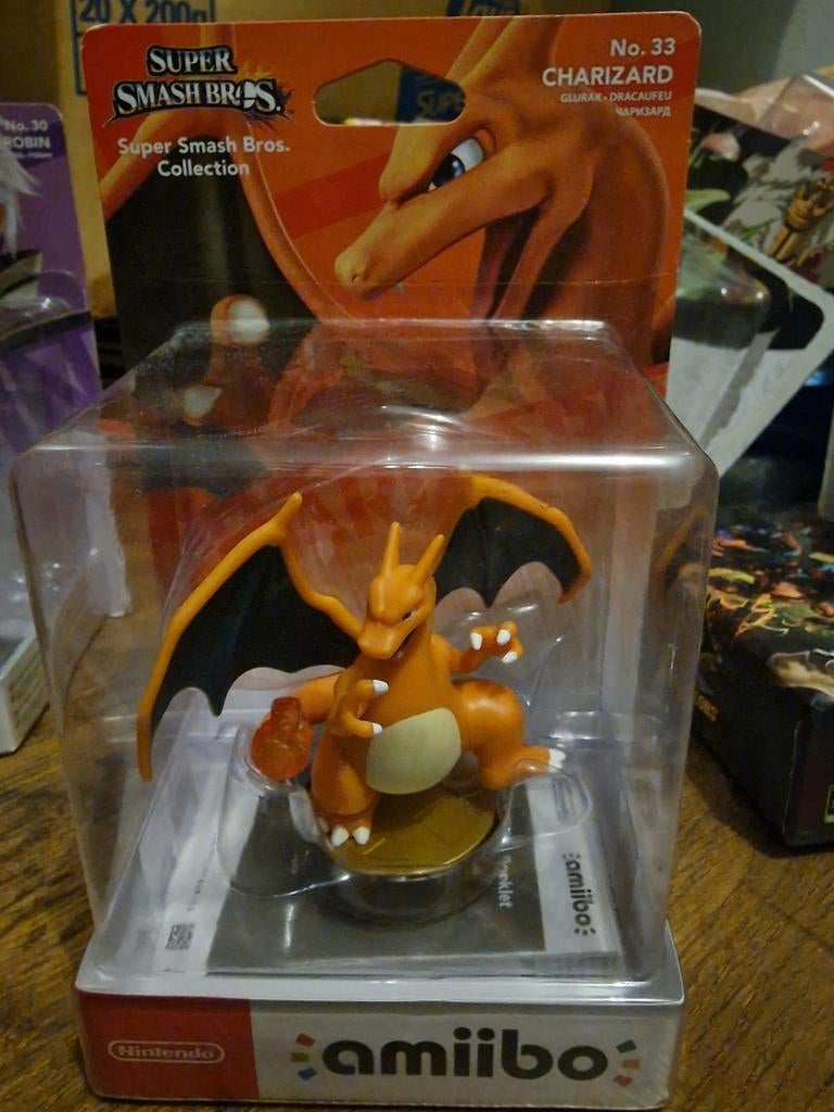 Super Smash Bros. Charizard amiibo - Ongeopend, Spelcomputers en Games, Games | Overige, Vechten, 1 speler, Nieuw, Ophalen of Verzenden