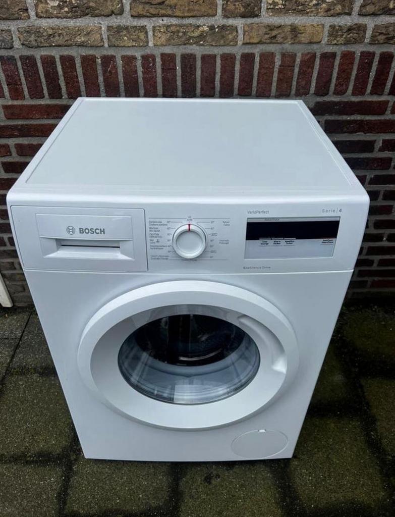 Bosch 8KG Wasmachine, Ophalen, 1200 tot 1600 toeren, 8 tot 10 kg, Zo goed als nieuw