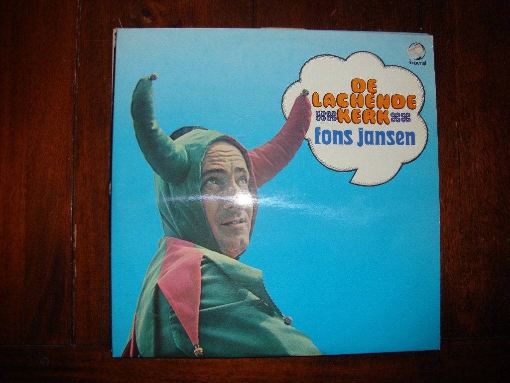 Dubbellp Fons Jansen / De lachende kerk, Gebruikt, Inclusief binnenhoes, Overige genres, Ophalen of Verzenden