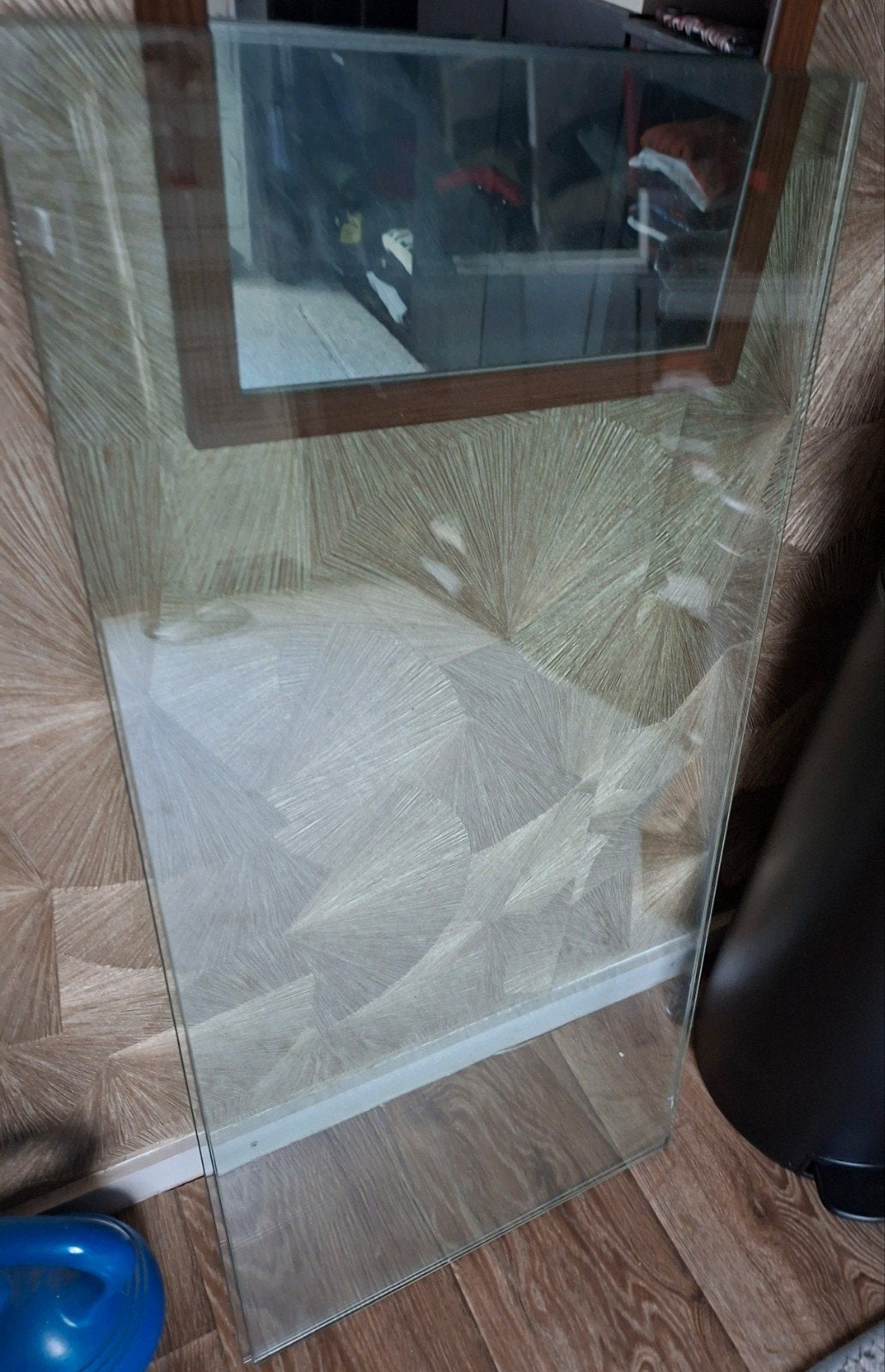 3 glasplaten - Stevige glasplaten - Kwaliteit 94x43,5cm, Doe-het-zelf en Verbouw, Ophalen, Minder dan 80 cm, 80 tot 120 cm, Zo goed als nieuw